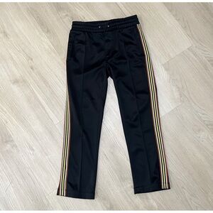 Bellfield Black Joggers with Multicolor Stripes